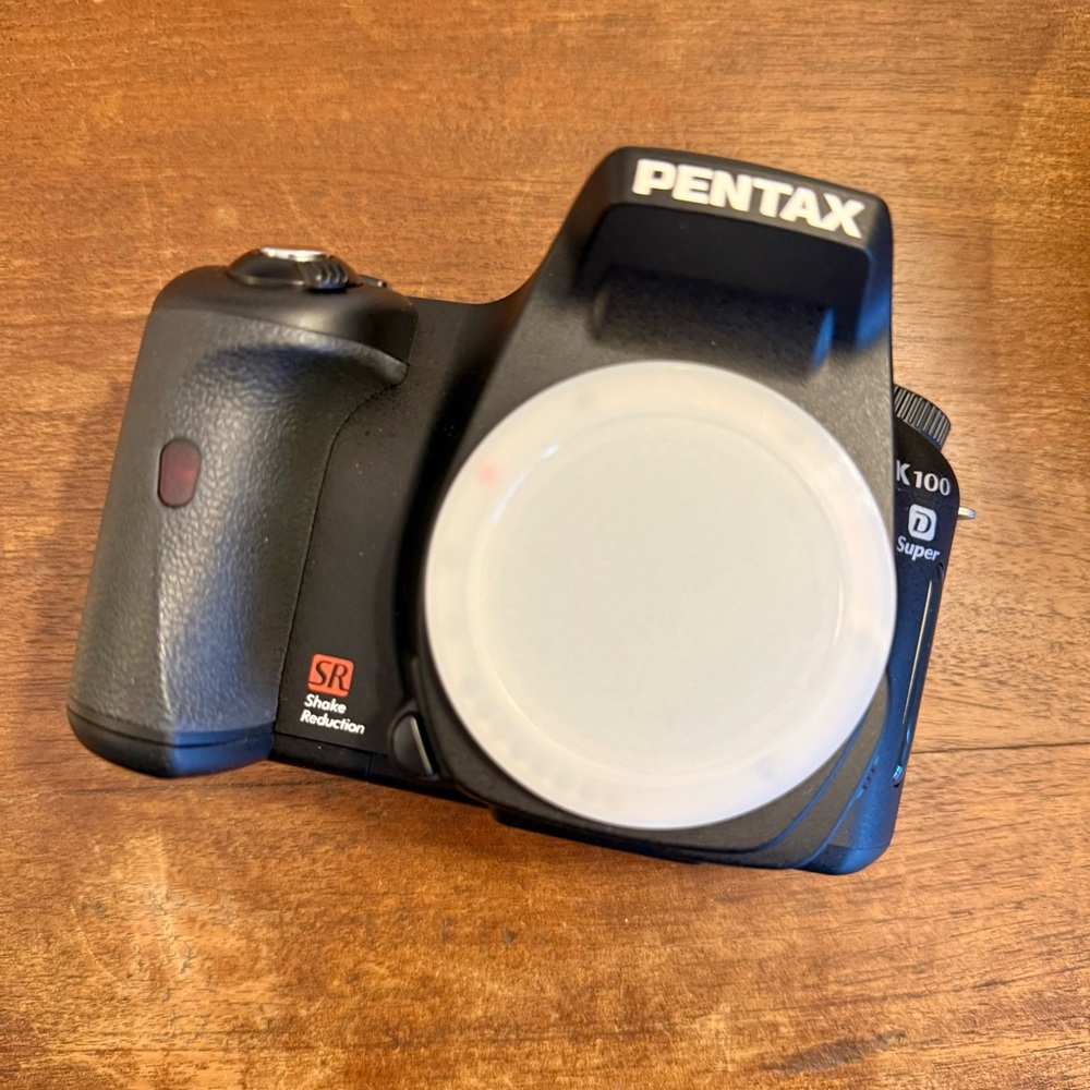 Pentax K100D Super DSLR Camera - Black - NEW IN BOX